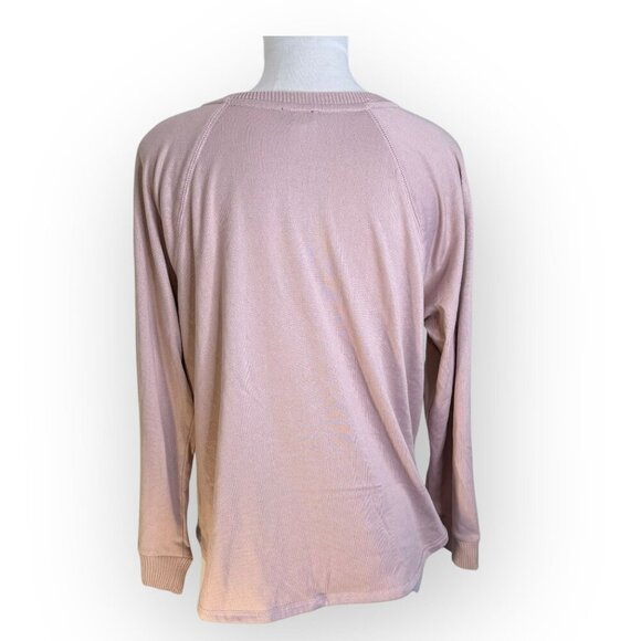 Splendid Light Pink Crewneck Sweater - Picture 3 of 5